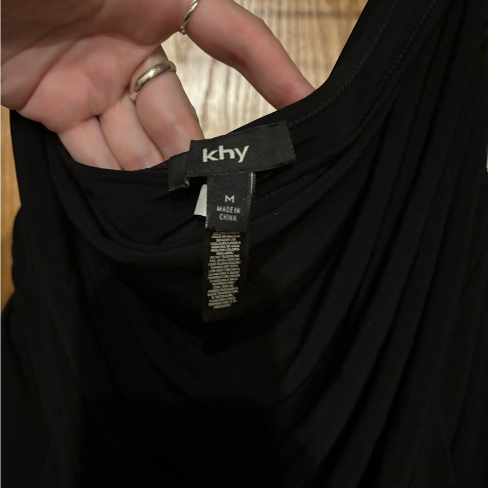 NWOT khy ruched top